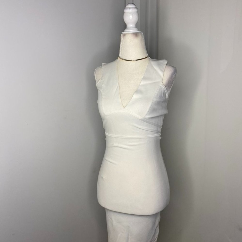 White tube dress